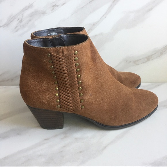 Franco Fortini Shoes - FRANCO FORTINI “Nicolette” Boho Brown Suede Boots